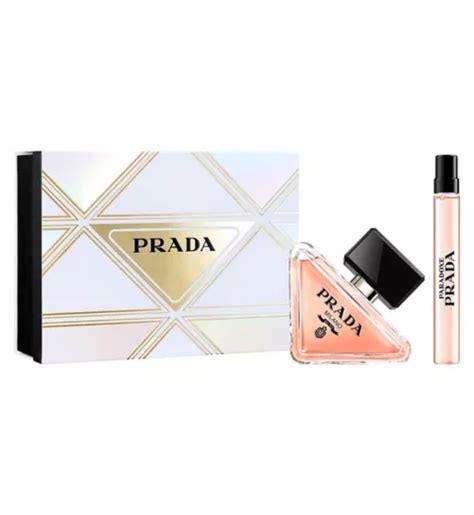 prada paradoxe gift set boots.